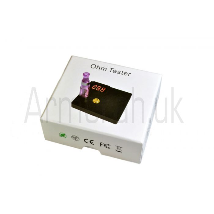 Digital Ohm Meter e-Cigarette Atomiser Tester