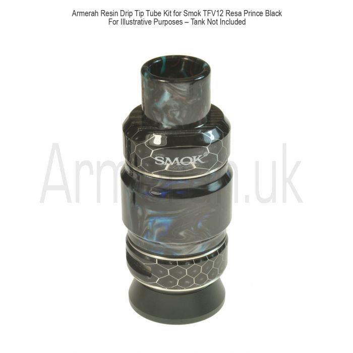 Armerah Replacement Resin Drip Tip Tube Kit for Smok TFV12 Resa Prince Tank