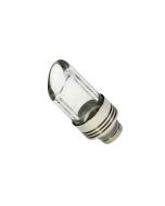 Armerah 510 Drip Tip e-cig Mouthpiece Slash-Cut/Glass/Stainless 