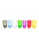 510 Drip Tip e-cig Mouthpiece Short/Plastic/Opaque - Available Colours