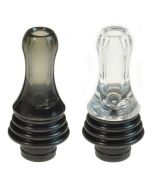 Armerah Round Heatsink 3 in 1 510 Drip Tip eCig Mouthpiece Tall/Narrow PC/POM Available Colours