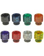 Armerah Snakeskin Mini 510 Drip Tip eCig Mouthpiece Short/Medium Epoxy Resin Available Colours
