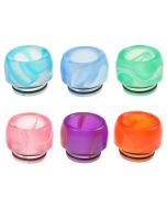 Armerah Pastel Dome 810 Drip Tip eCig Mouthpiece Short/Wide Acrylic/Marble Available Colours