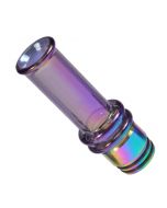 Armerah Pipe Stem L 810 Drip Tip eCig Mouthpiece Big Glass/Straight Rainbow
