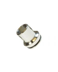 Armerah 22mm RDA Top Cap e-cig Mouthpiece Domed/Stainless Extra Wide Bore