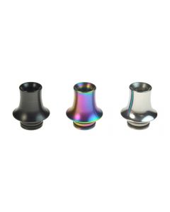 Armerah Cone 510 Drip Tip eCig Mouthpiece Short/Narrow Stainless Steel Available Colours