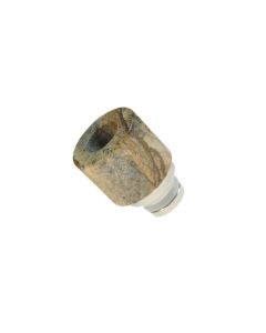 Armerah Stump 510 Drip Tip eCig Mouthpiece Short/Medium Granite/Steel Brown